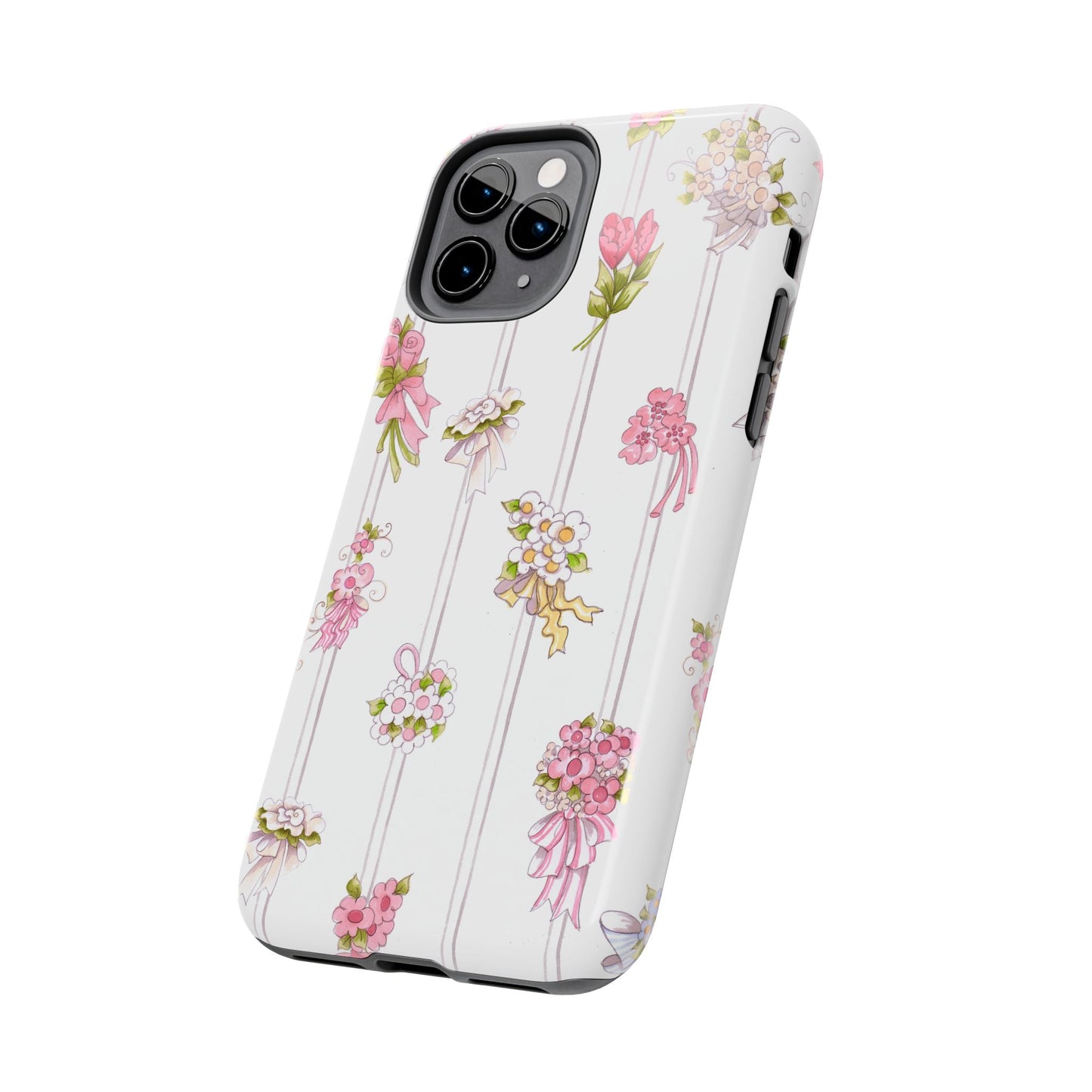 Bouquet Stripe Phone Case
