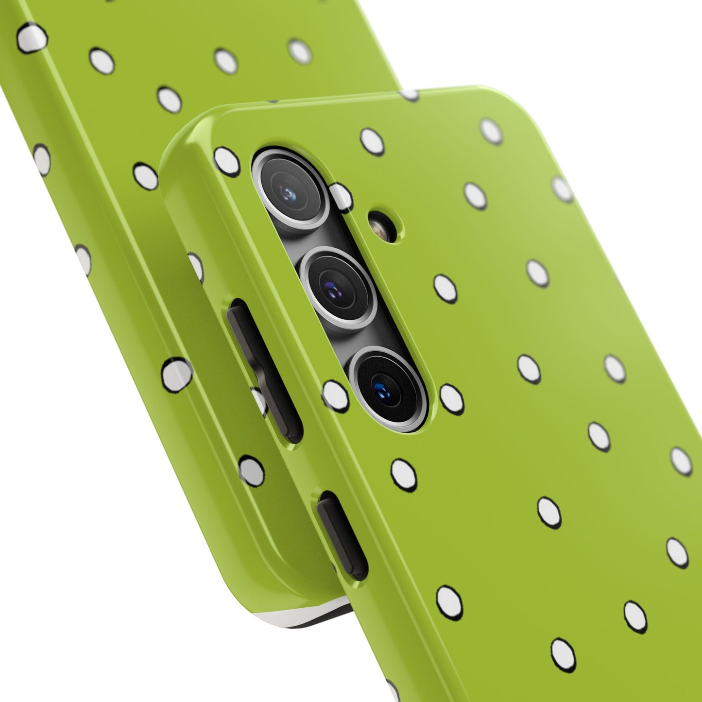 Lime Dots Phone Case