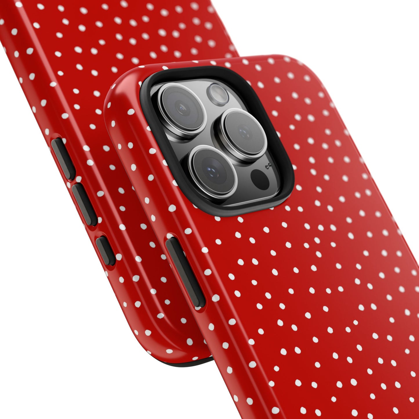 Dinky Dots Red / White Phone Case