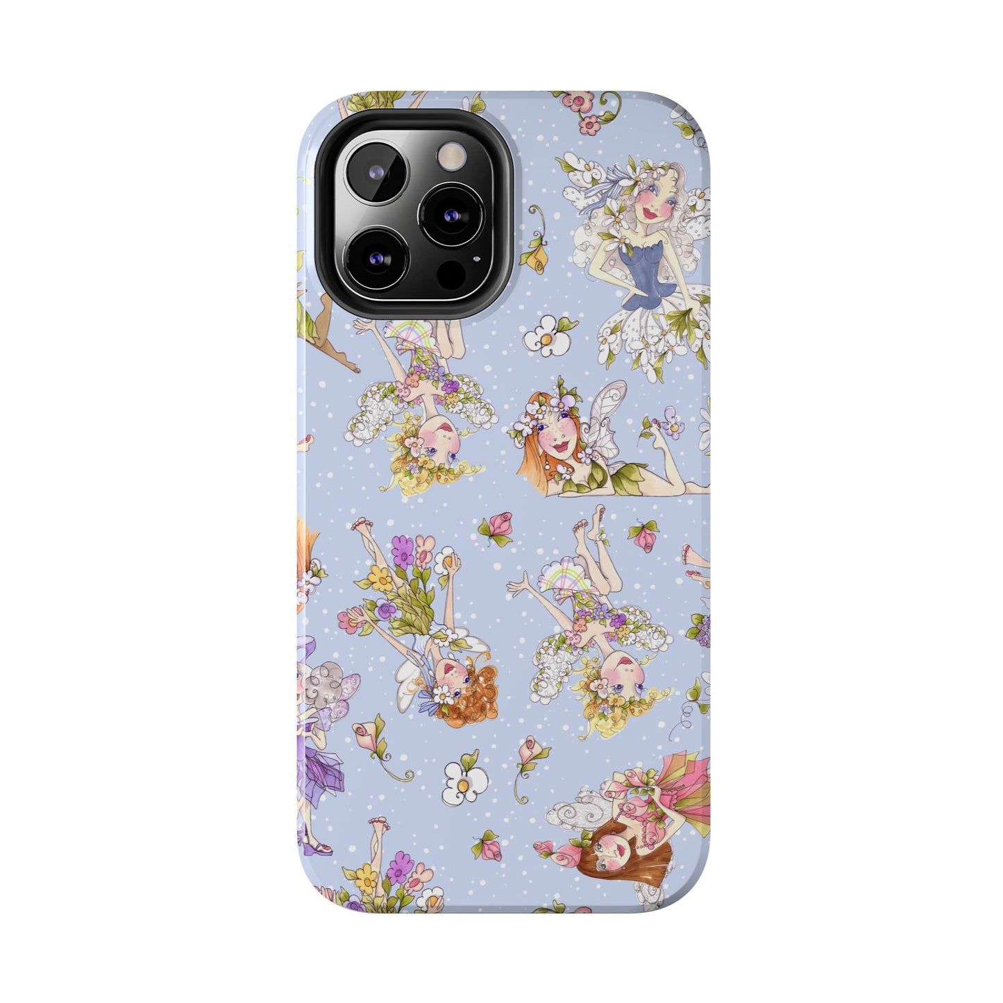 Tossed Fairies Blue Phone Case