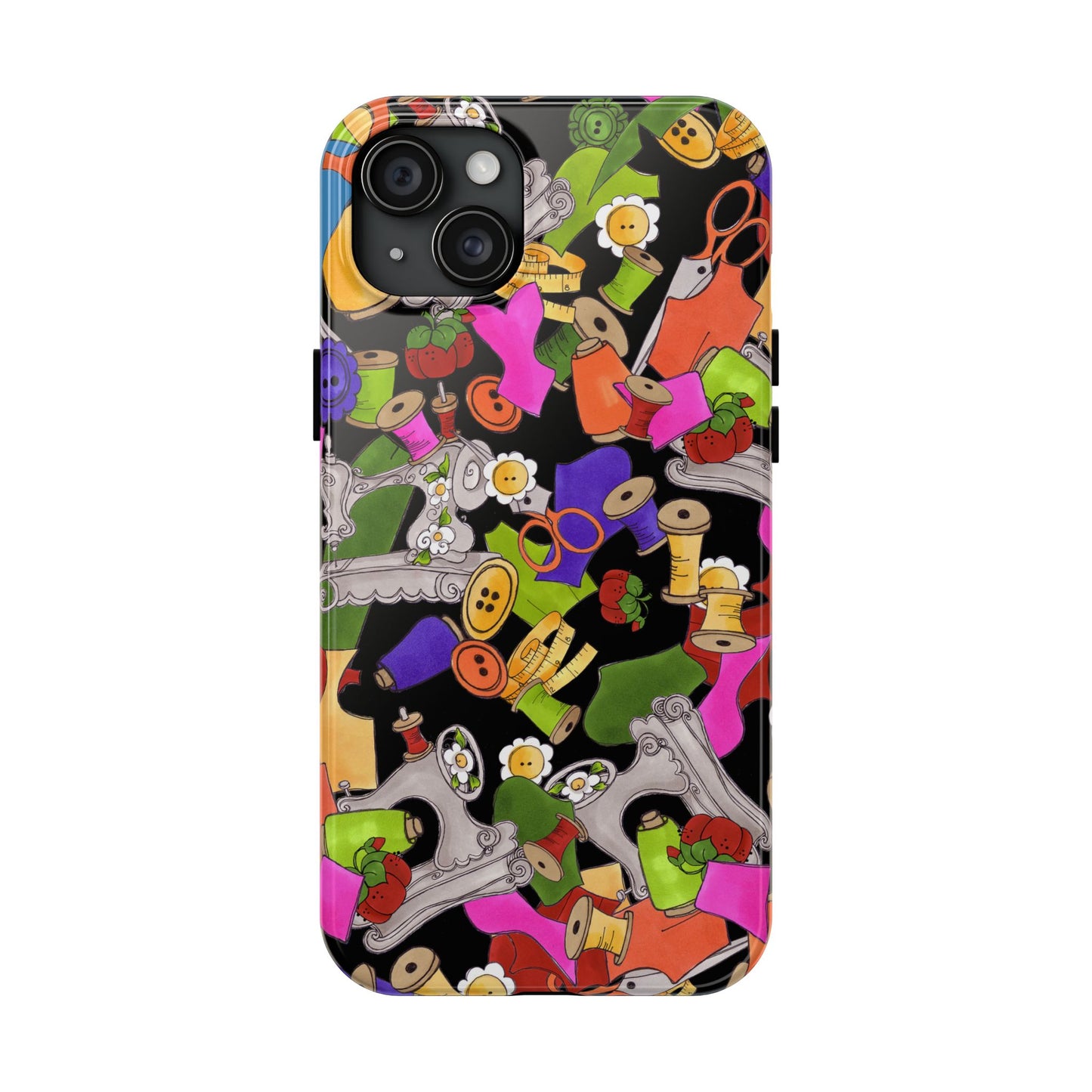 Kaleidasew Black Phone Case