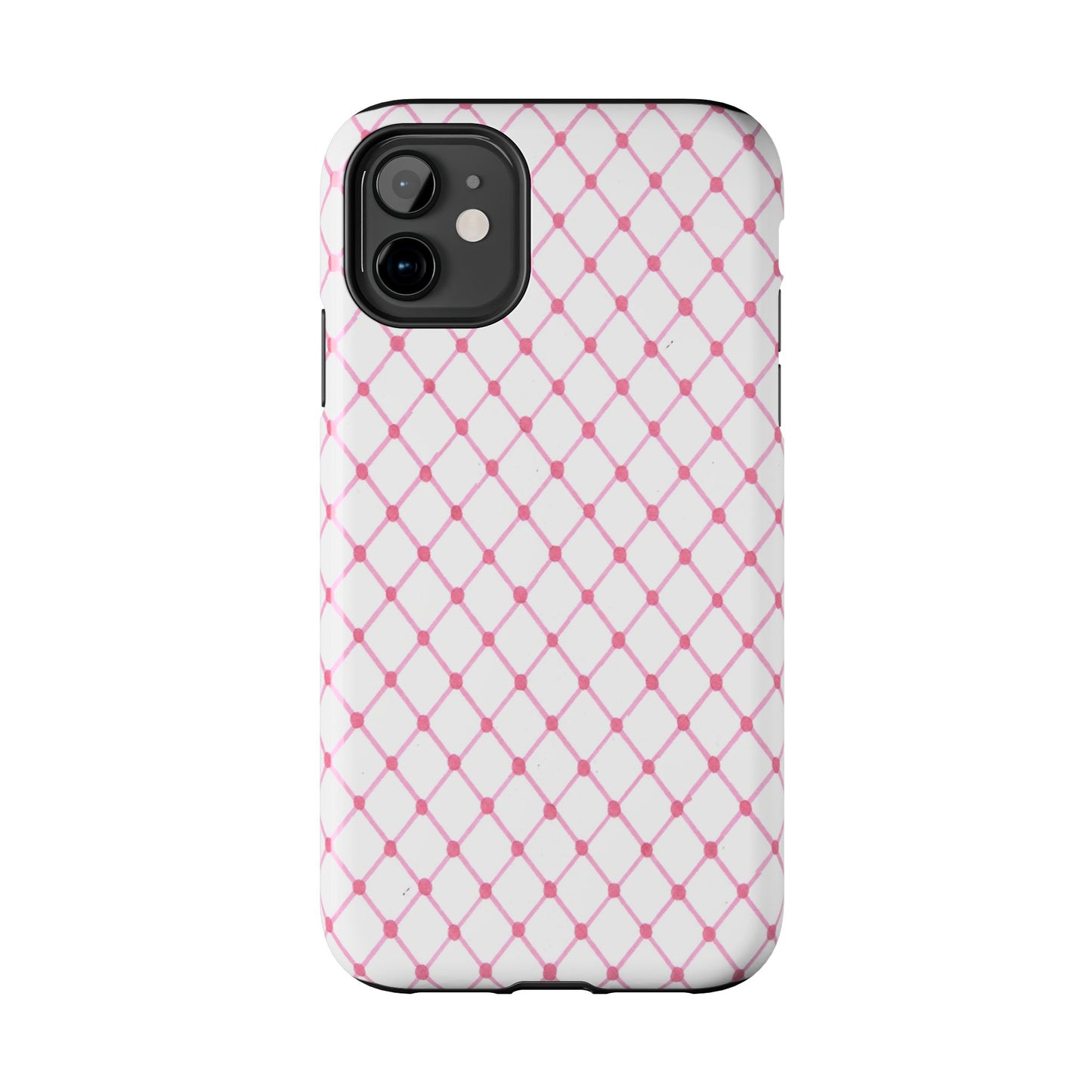 Diamond White / Pink Phone Case