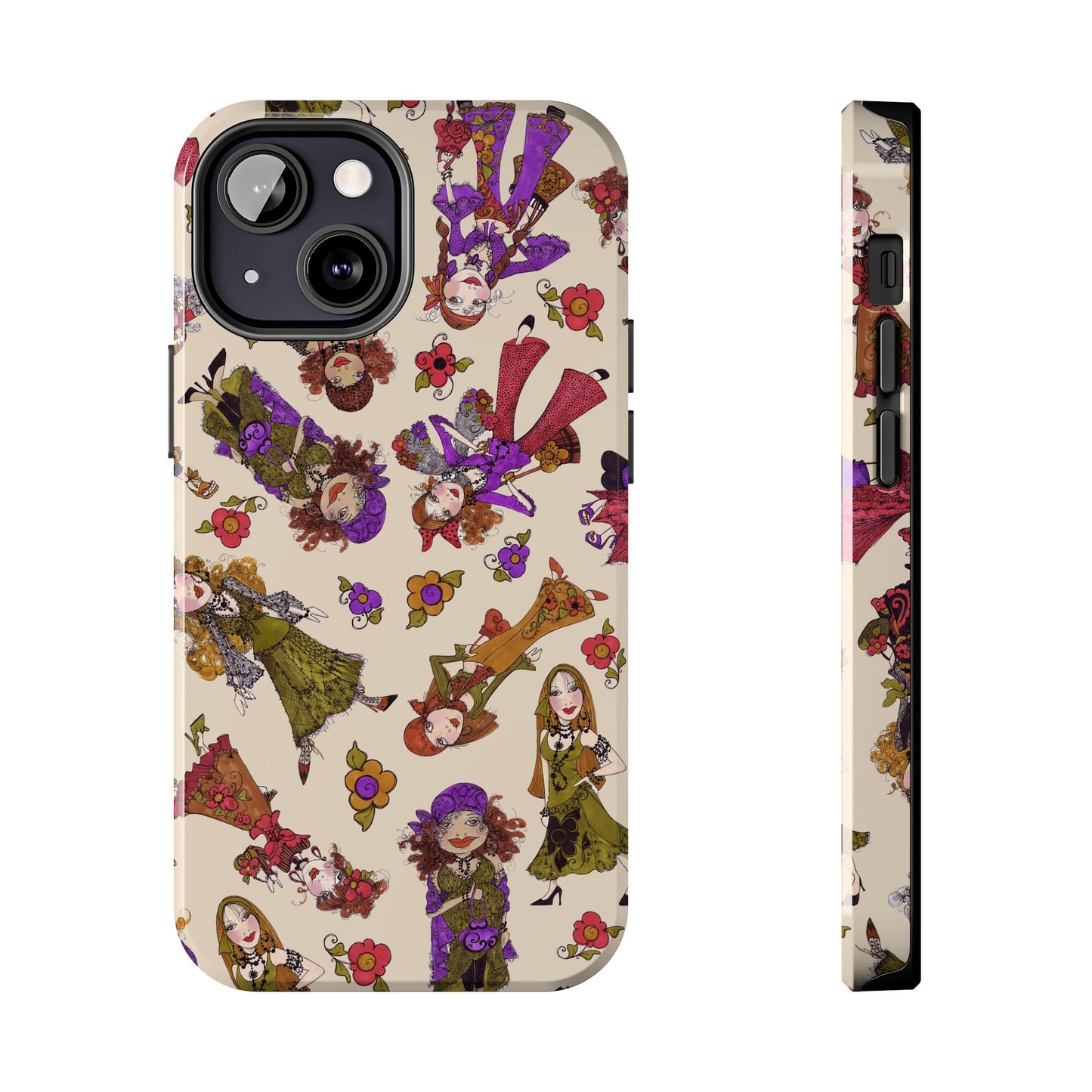 Tossed Gypsies Muslin Phone Case