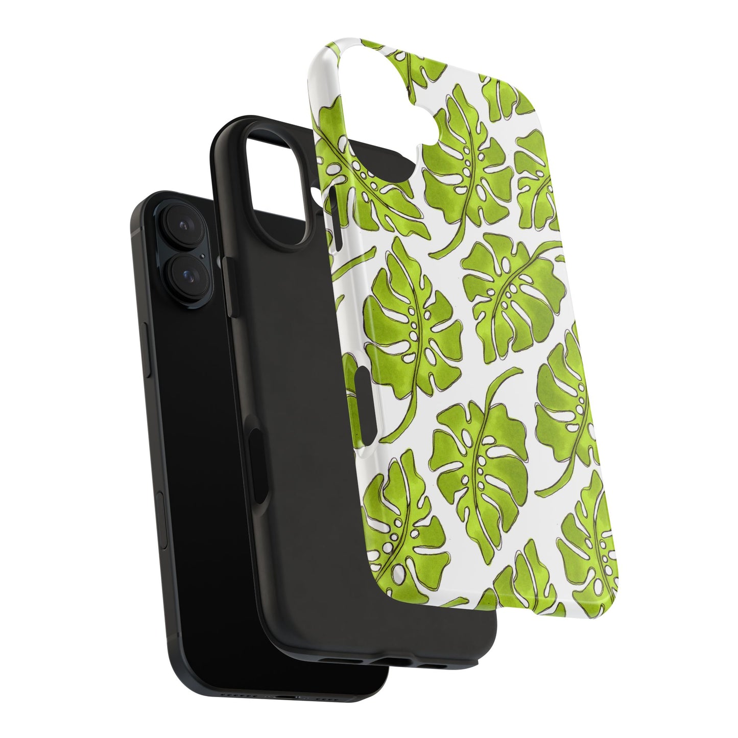 Big Leaf White Phone Case