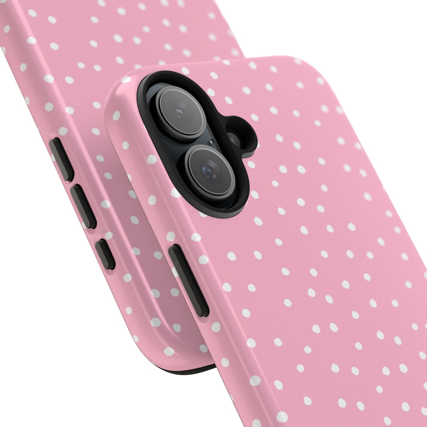 Dinky Dots Pink / White Phone Case