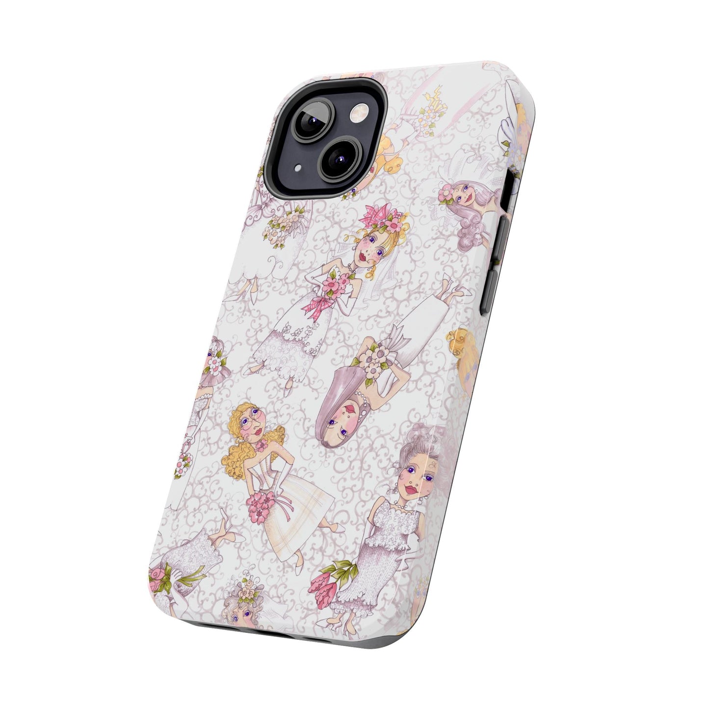 Bridal Scroll Phone Case
