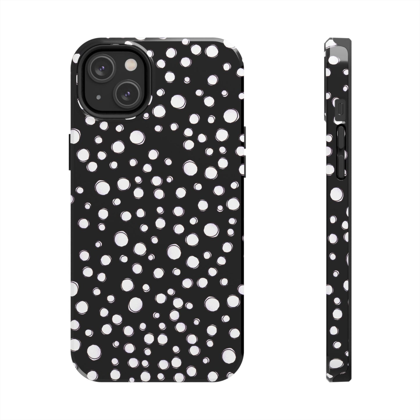 Pot Dots Black Phone Case