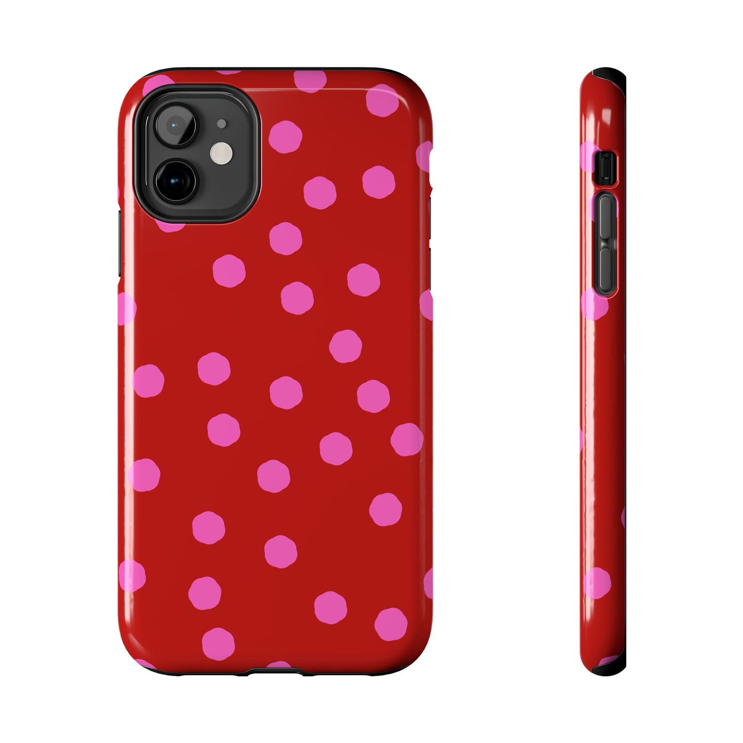 Jumbo Dots Red / Pink Phone Case