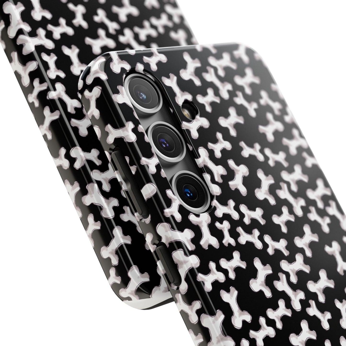 Bones a Lot Black Phone Case