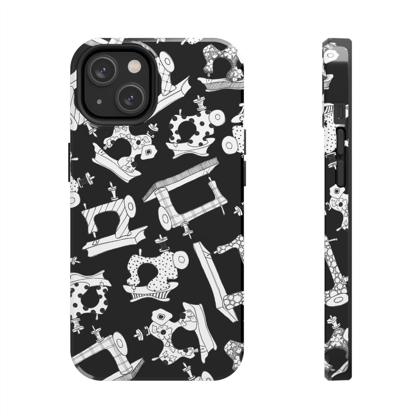 Sew Essential Black Phone Case