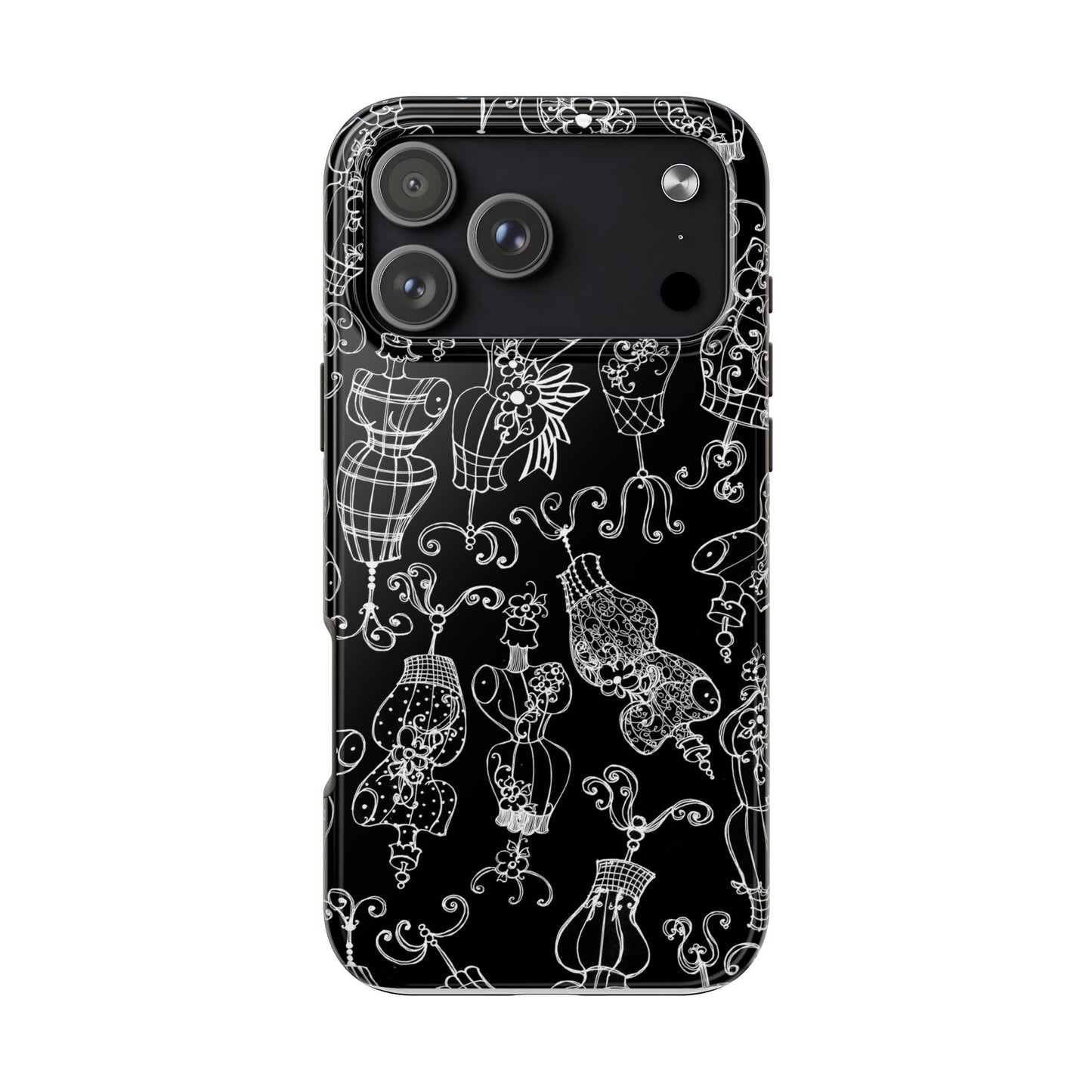 Mannequinique Black / White Phone Case
