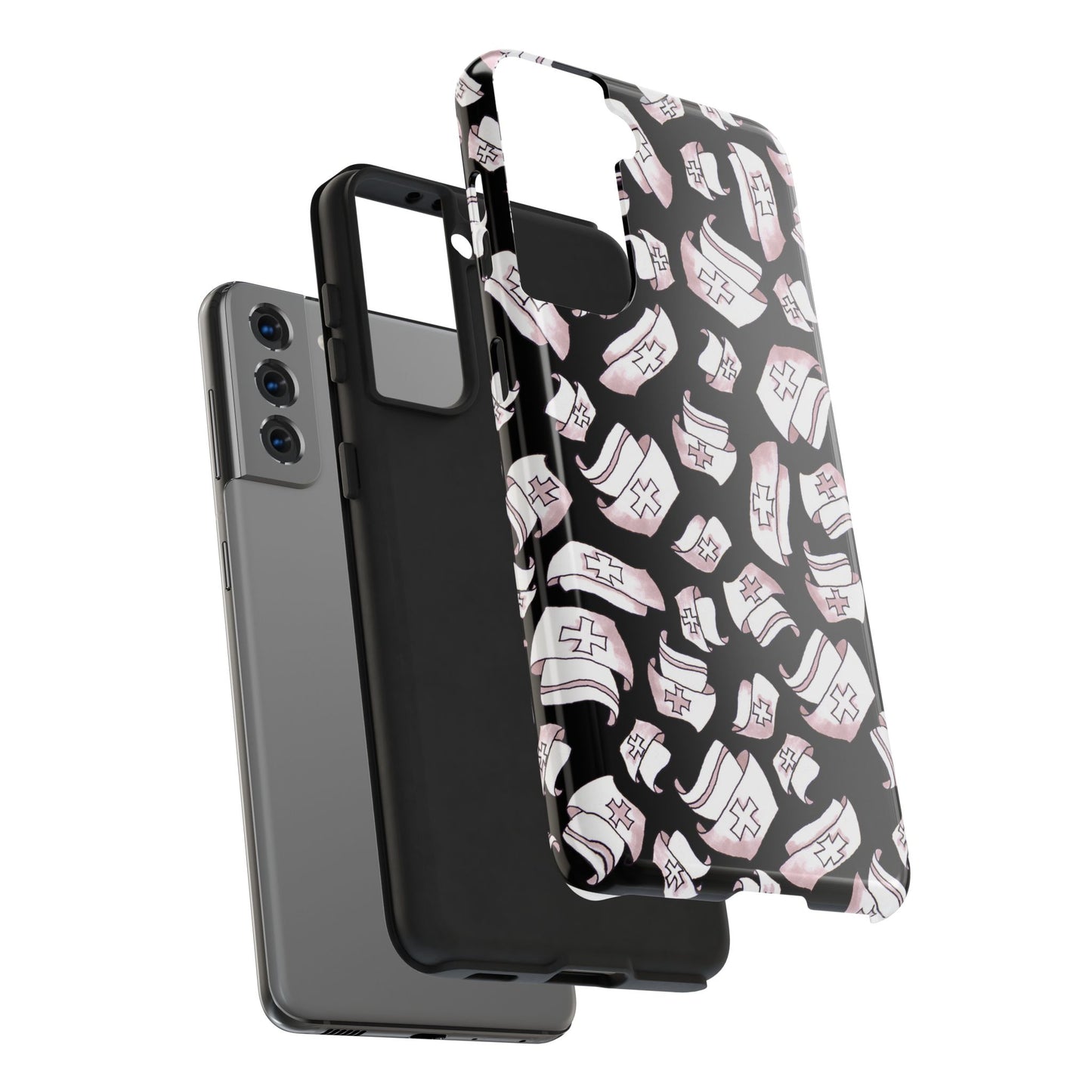 Happy Hats Black Phone Case