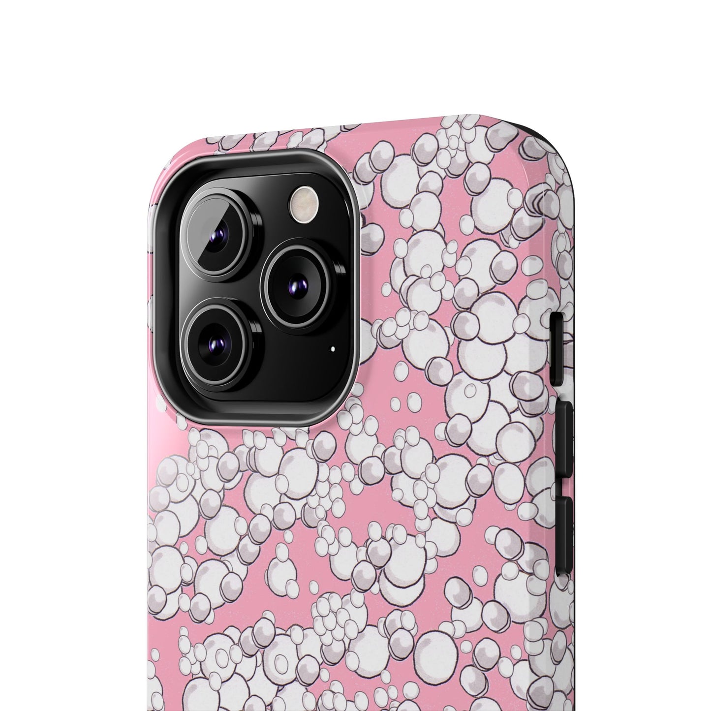 Bubble Dots Pink Phone Case