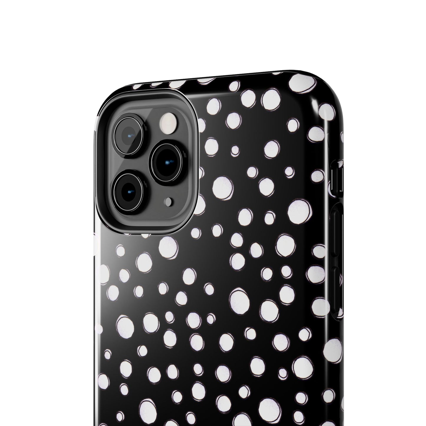 Pot Dots Black Phone Case