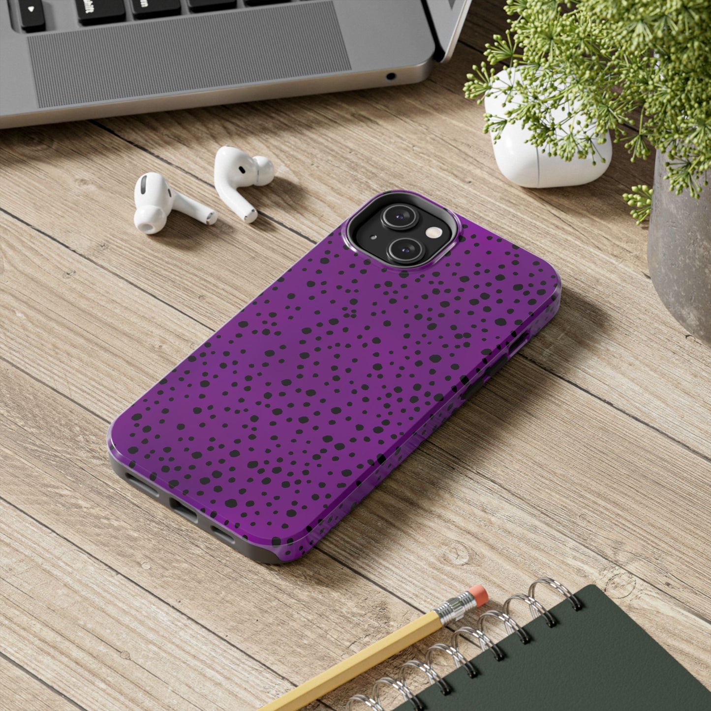 Pepper Dots Purple Phone Case