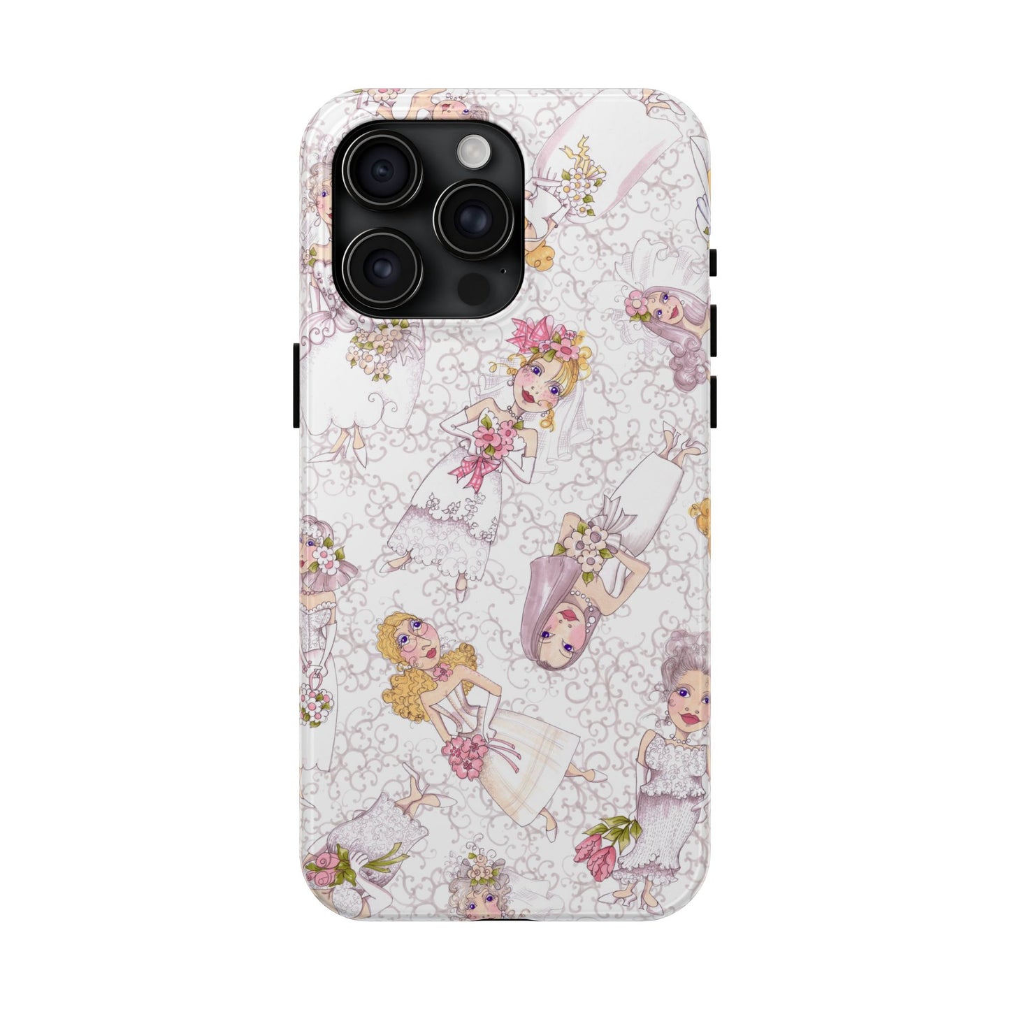 Bridal Scroll Phone Case
