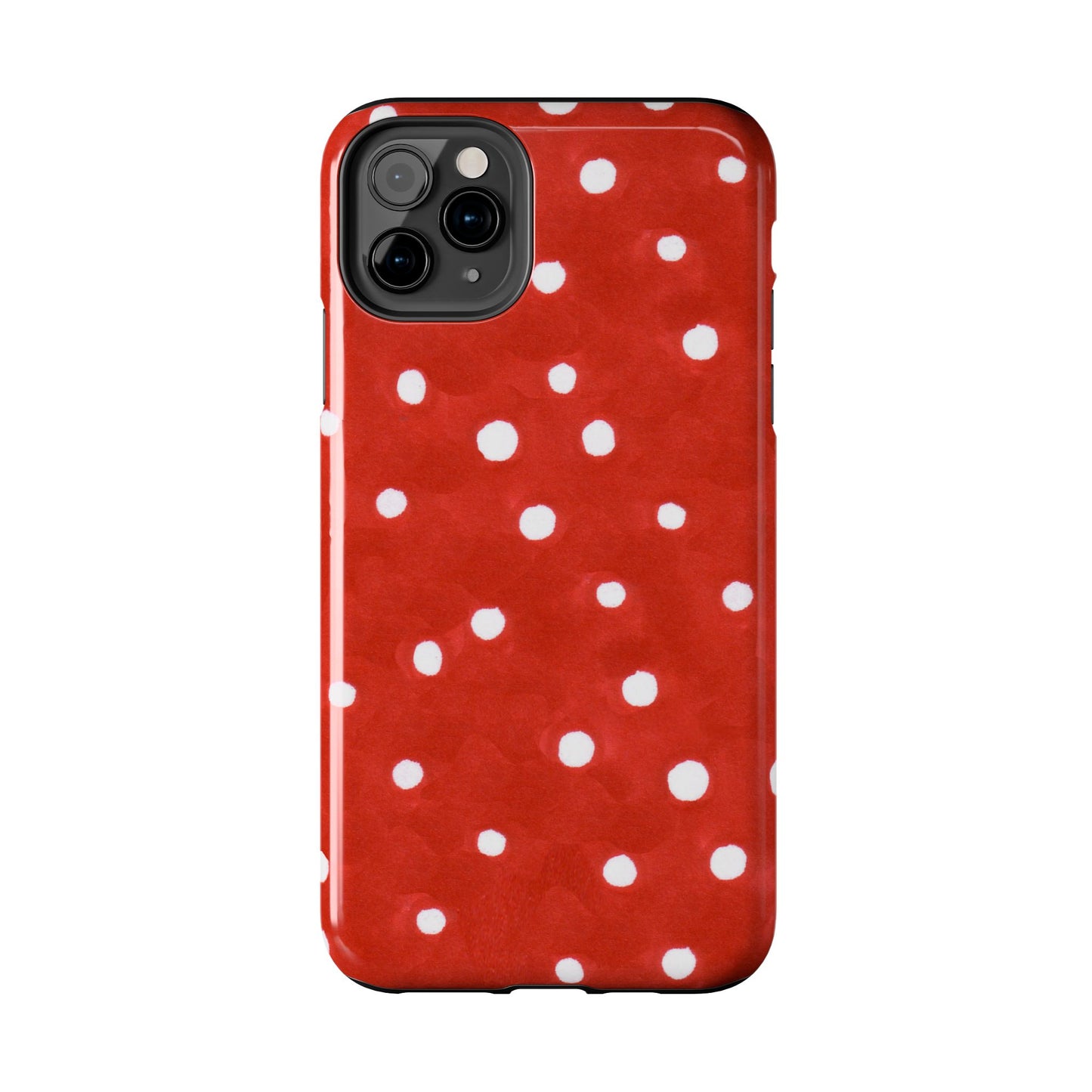 Dots Red Phone Case
