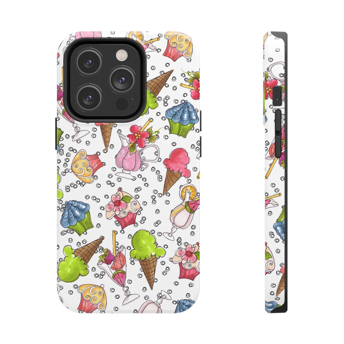 Resort Food White Phone Case