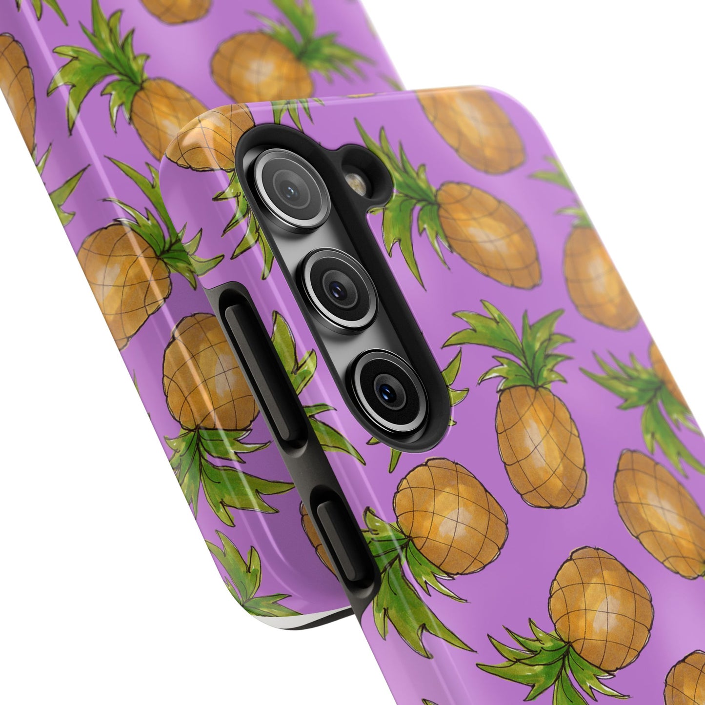 Pineapple Toss Lilac Phone Case