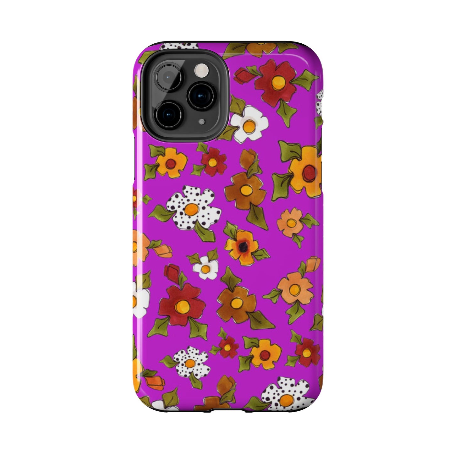 Spice Posie Magenta Phone Case
