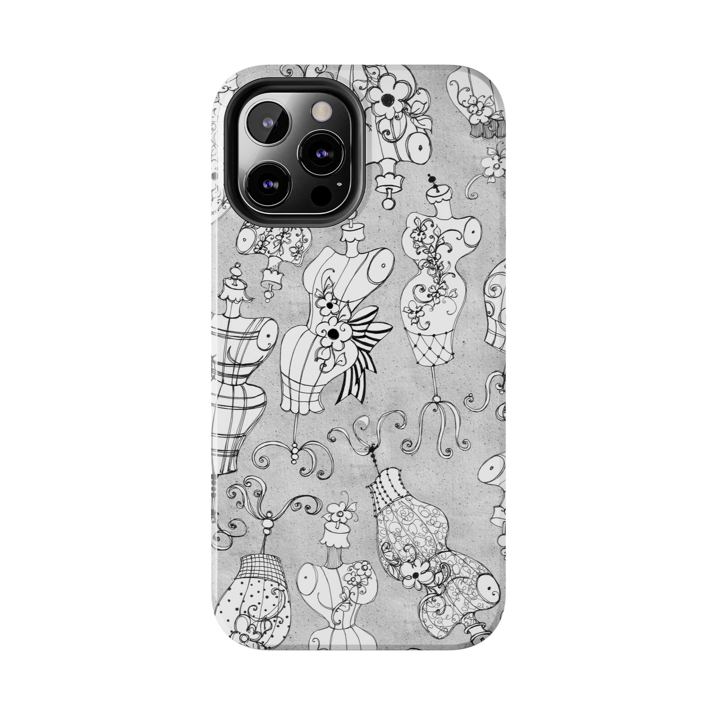 Mannequineque Silver Phone Case