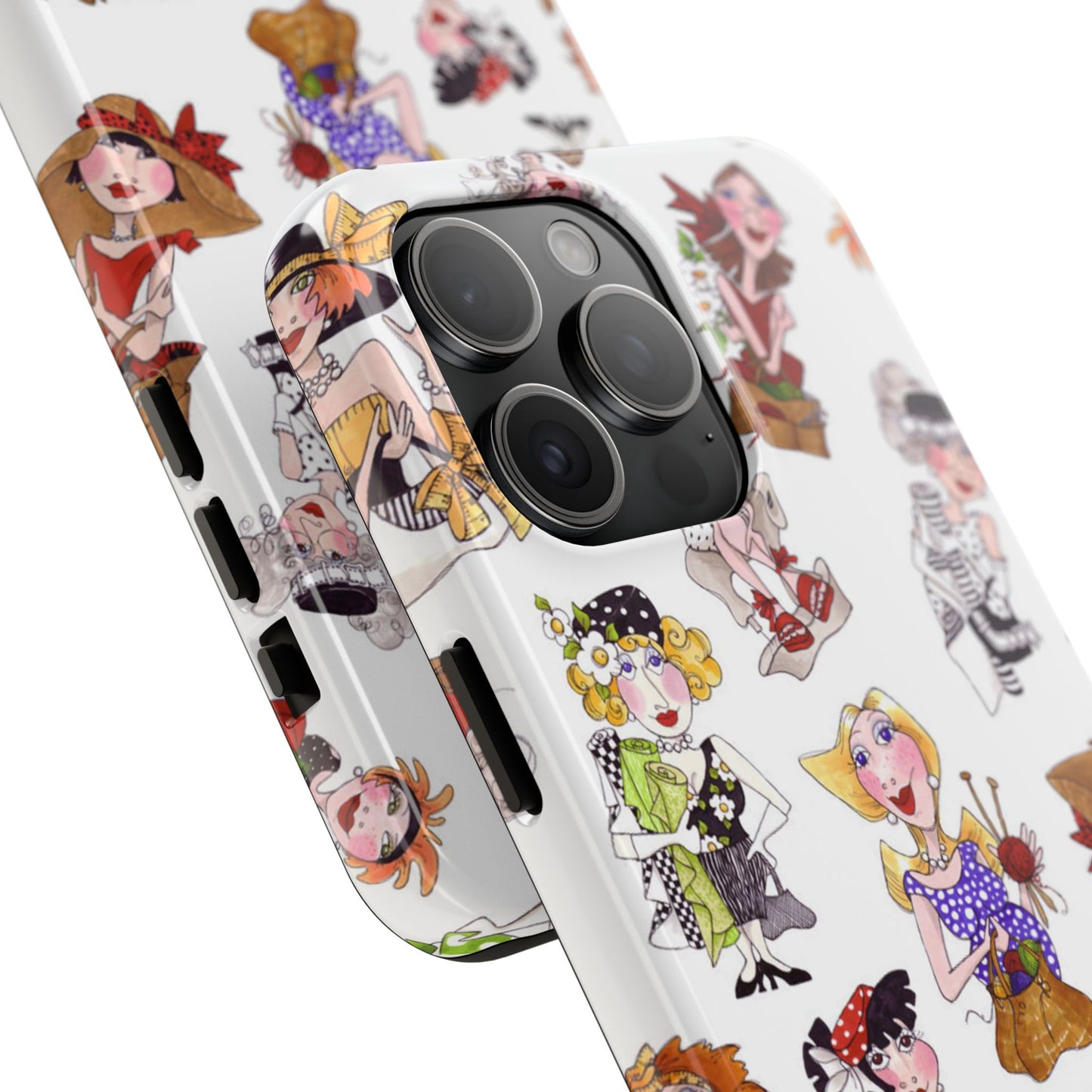 Creative Toss White Phone Case