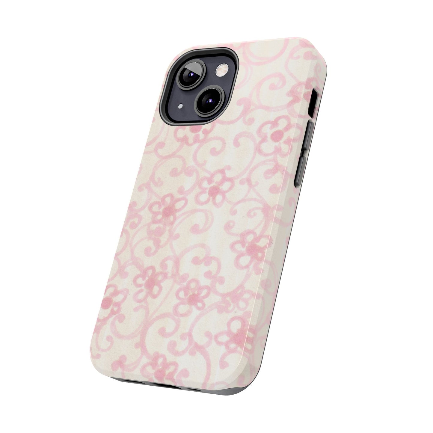Floral Scroll Phone Case