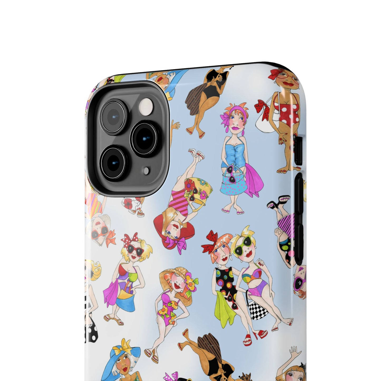 Tossed Beauties Blue Sky Phone Case