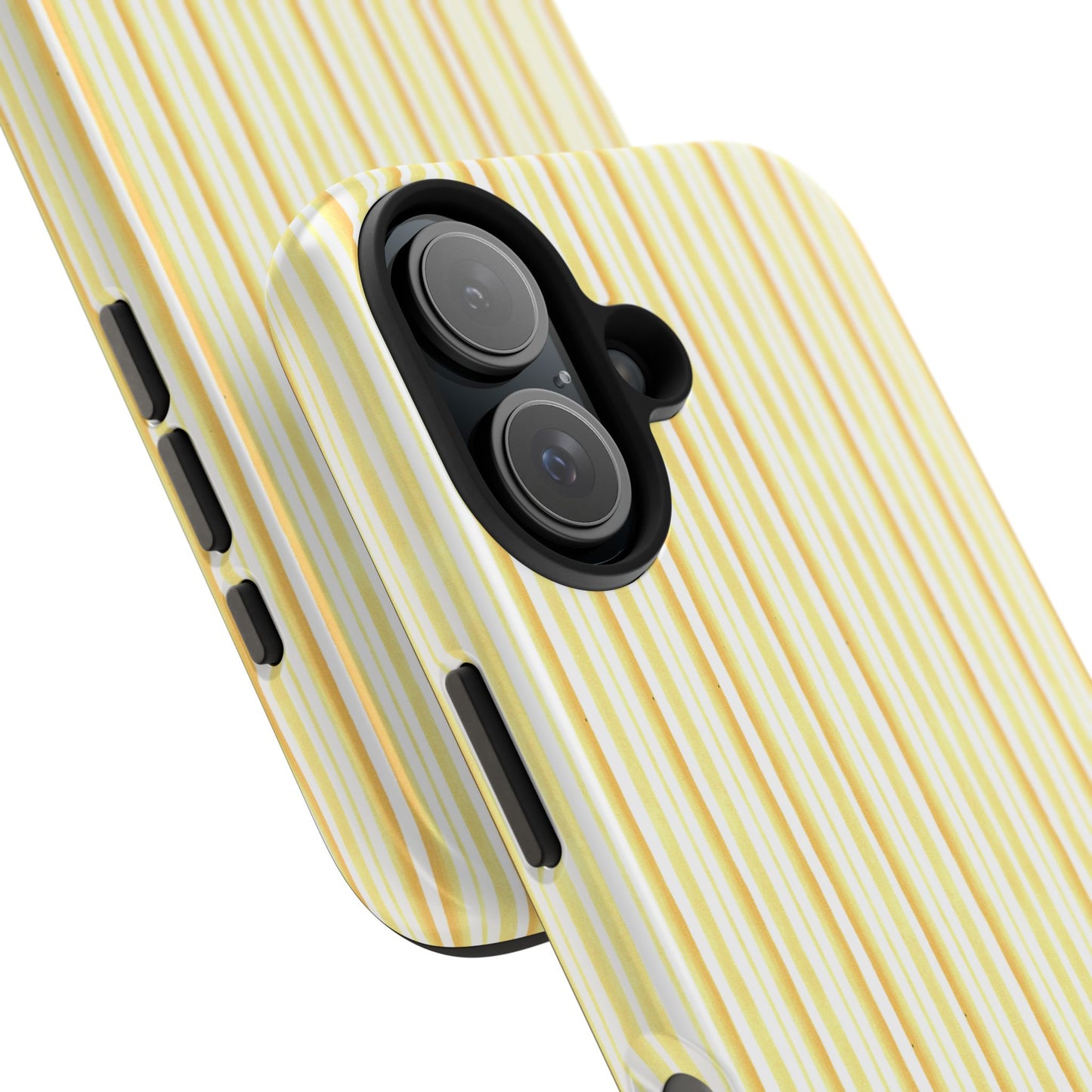 Tri Stripe Yellow Phone Case