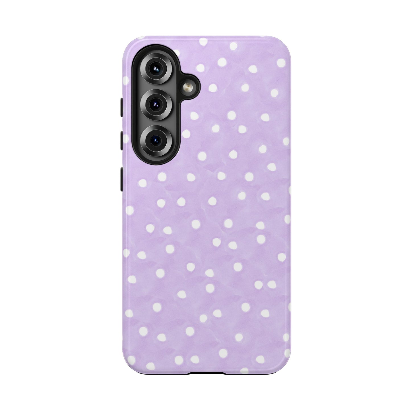 Space Dots Lilac / White Phone Case