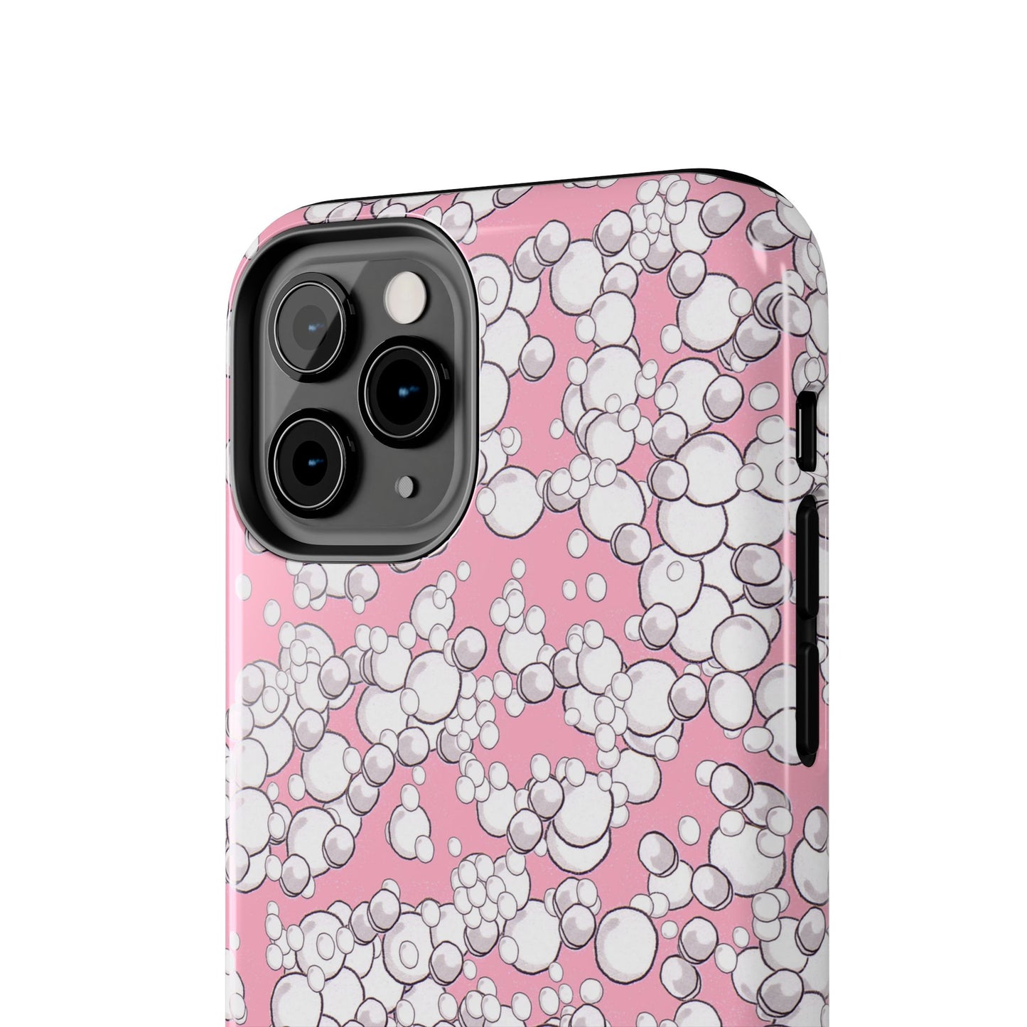 Bubble Dots Pink Phone Case