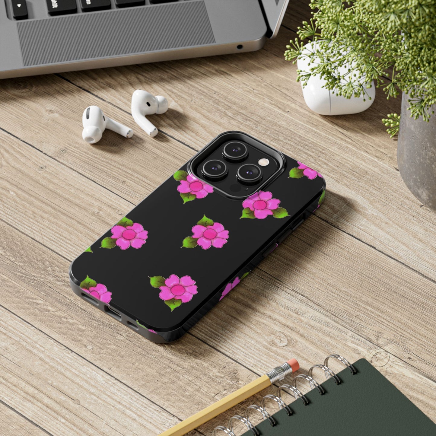 Daisies Cerise Phone Case