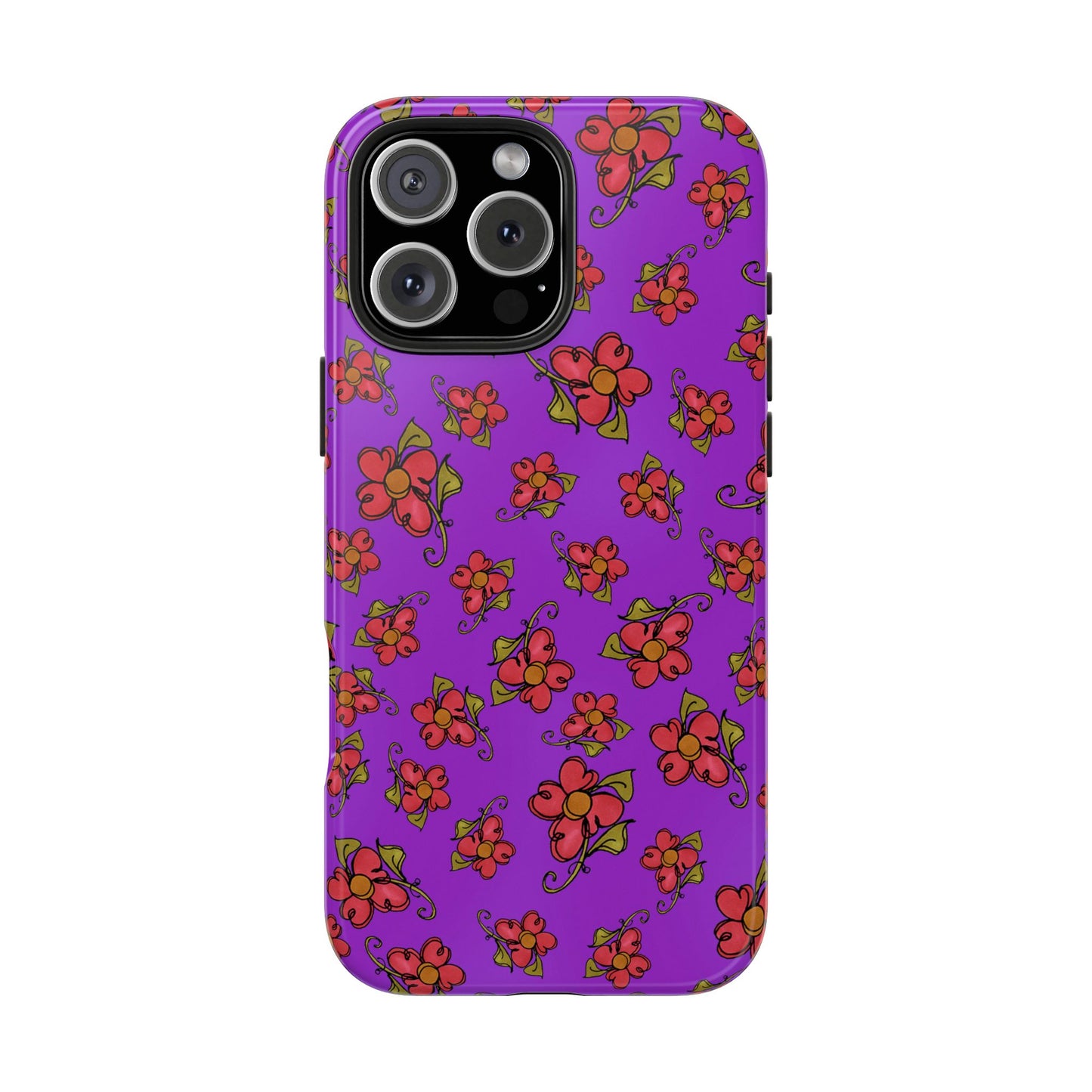 Daisy Caper Purple Phone Case