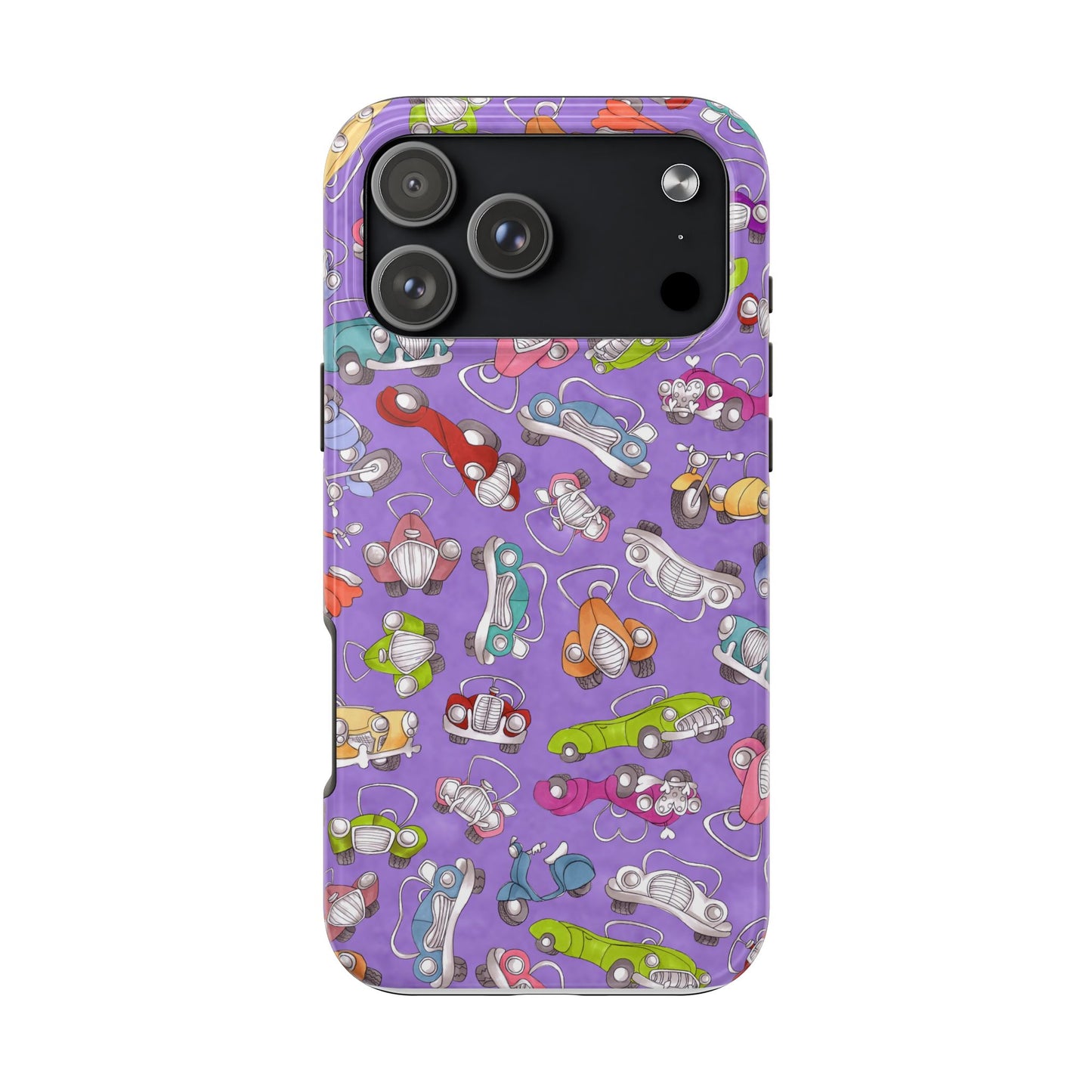 Pile Up Purple Phone Case