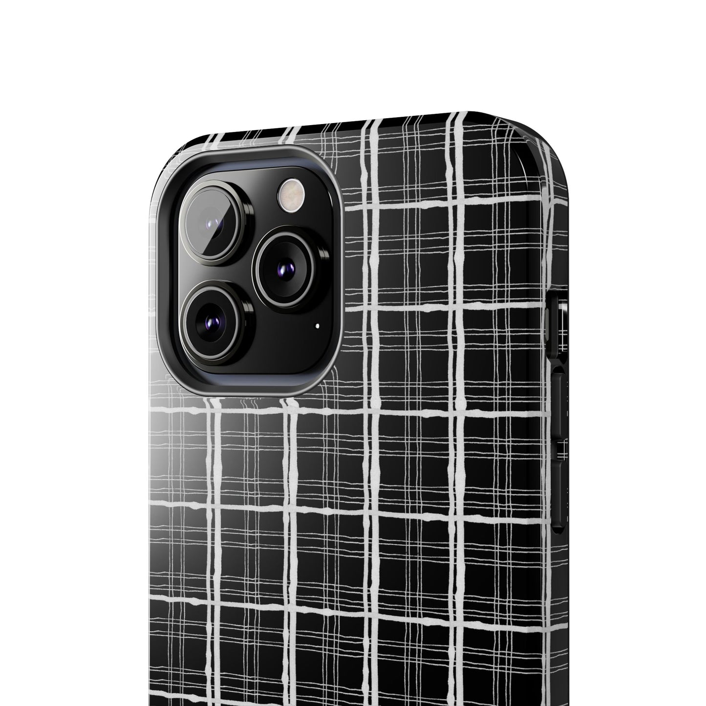Sophistiplaid Black / White Phone Case