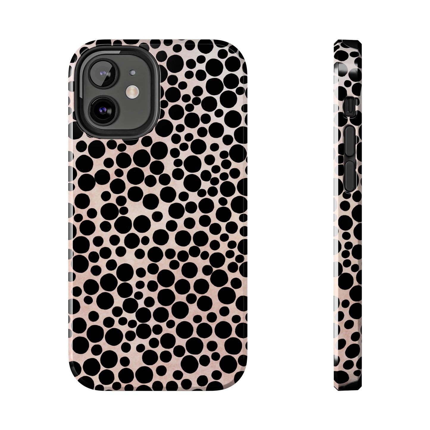 Felt Dots Pink Phone Case