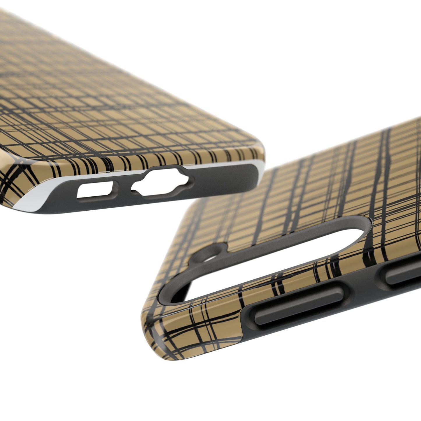 Doggie Fence Tan Phone Case