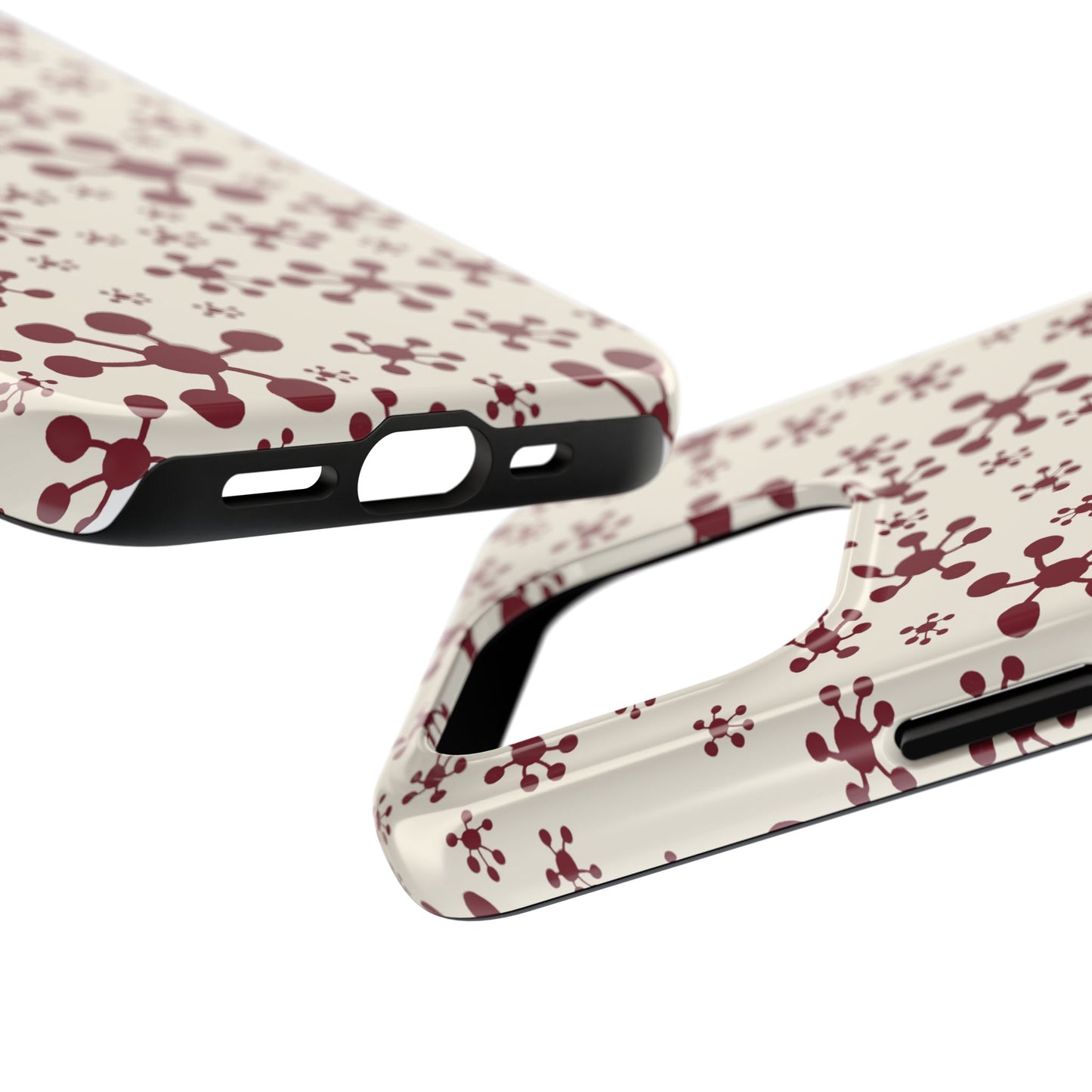 Jacks Ivory / Red Phone Case