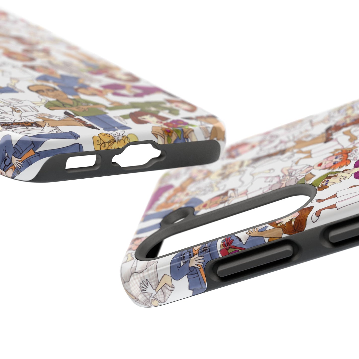 Diverse Nurse White Phone Case