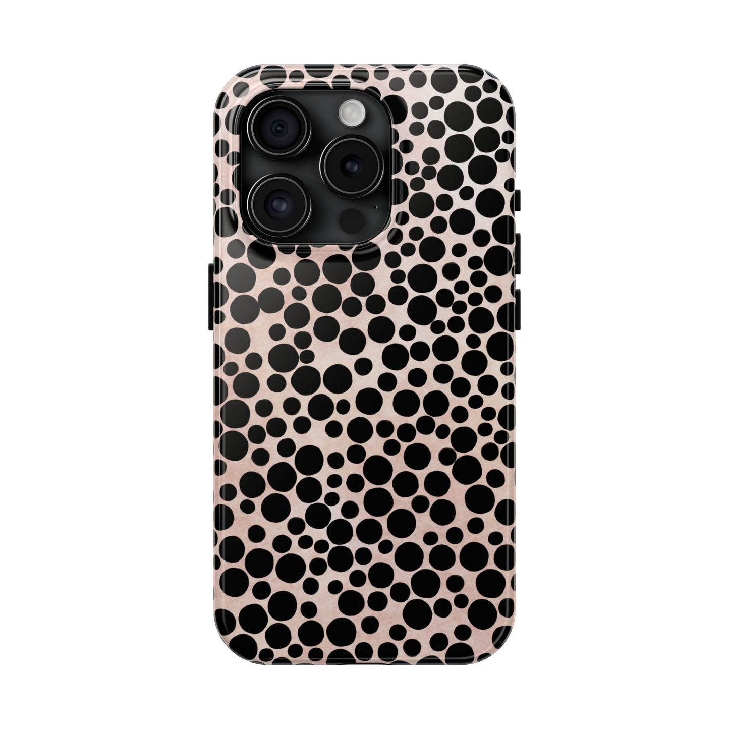 Felt Dots Pink Phone Case