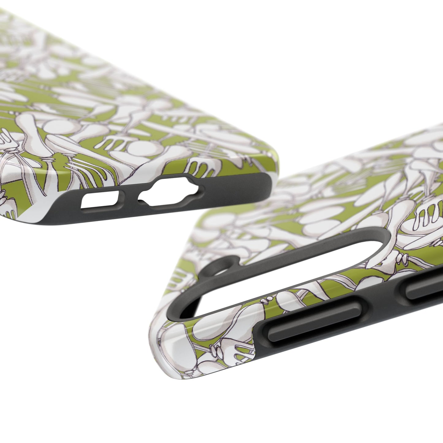 Silverware Wars Green Phone Case