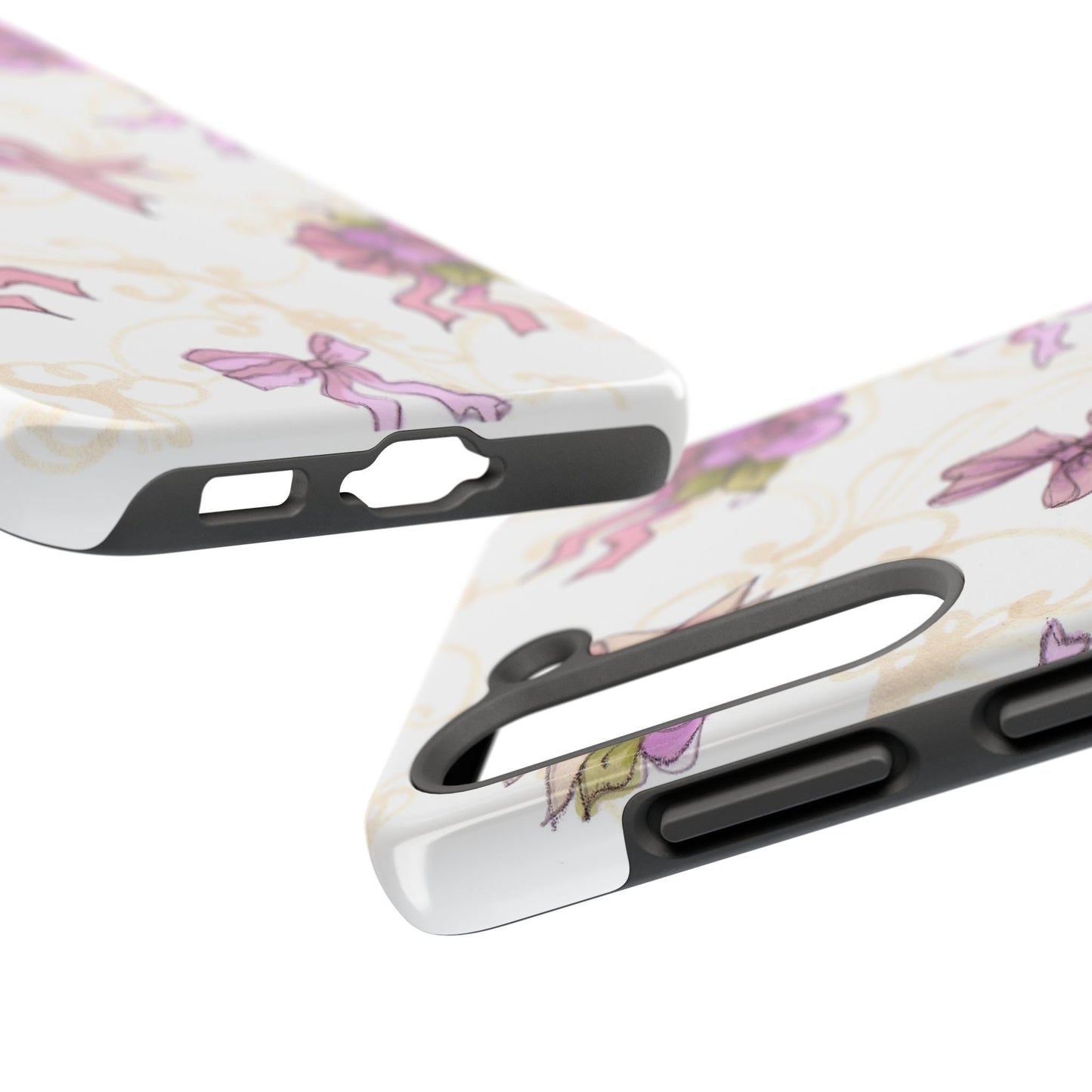 Flower Model Bow Flowers Phone Case