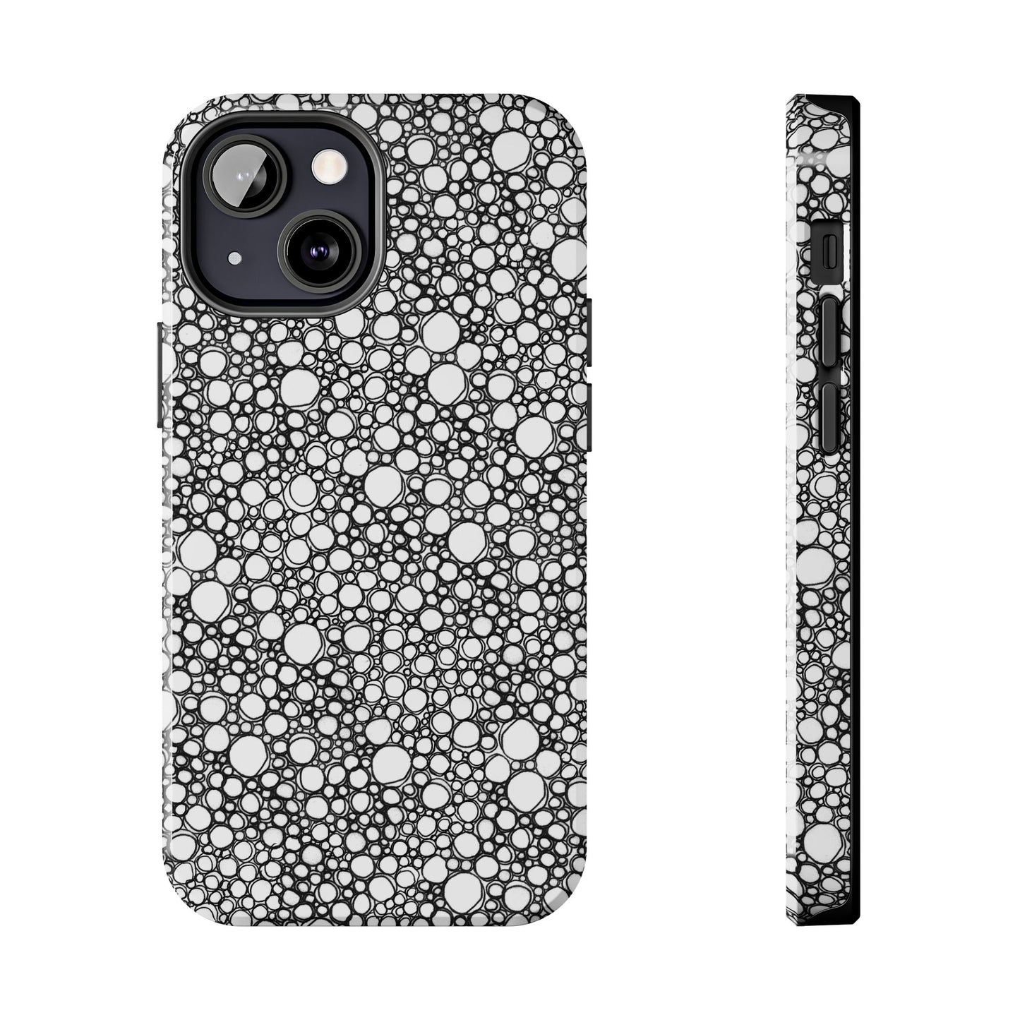 Air Bubbles Black Phone Case