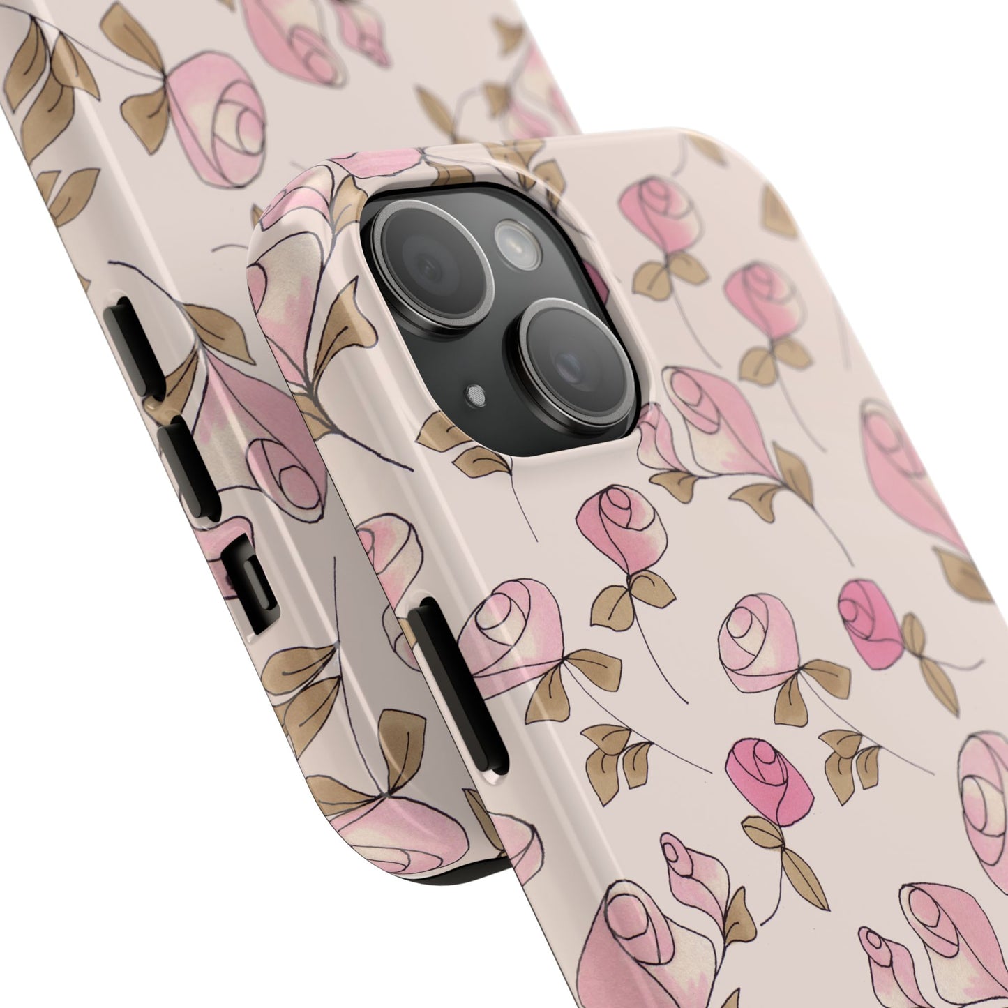 Simply Roses Vanilla Phone Case