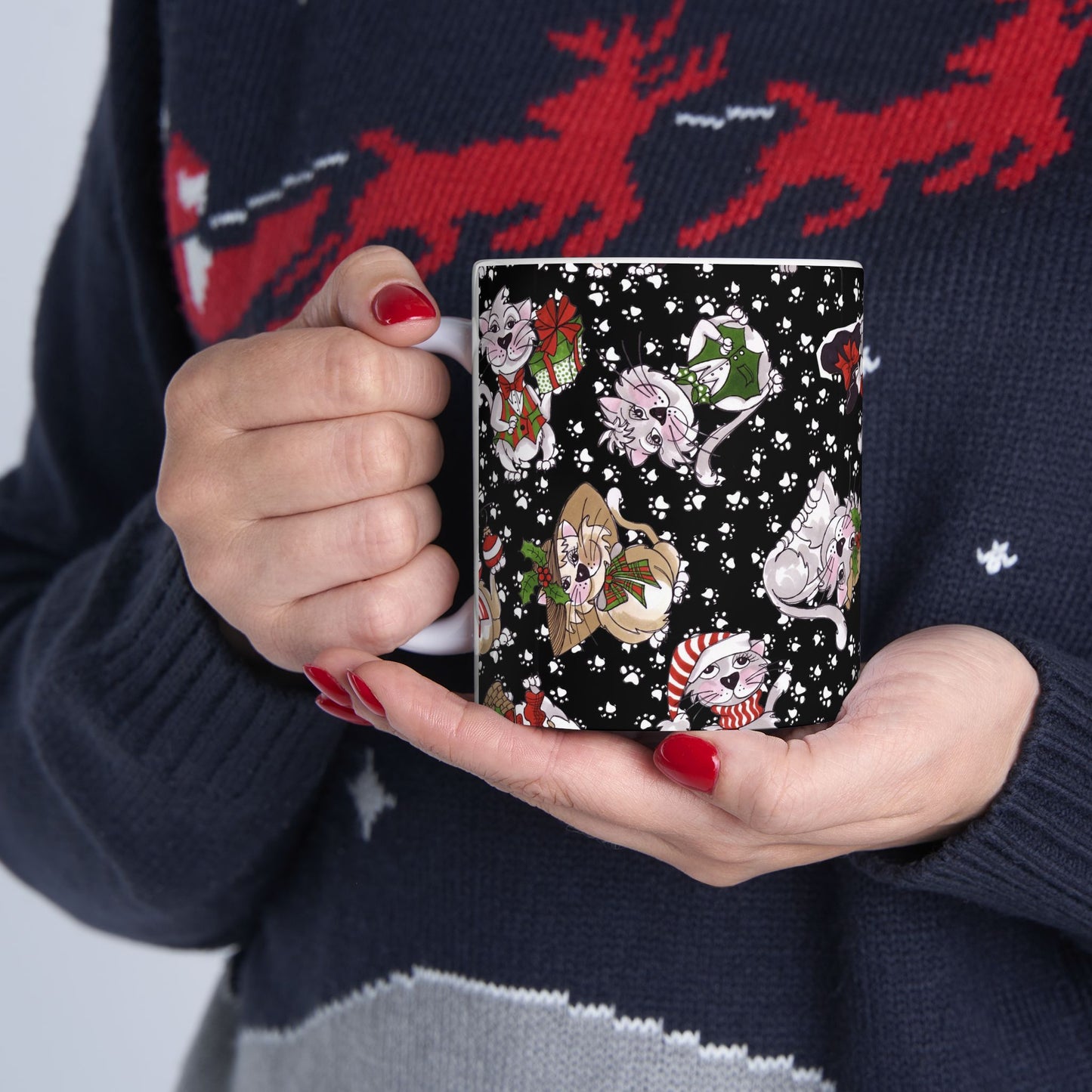 Kitty Blizzard Black Cup
