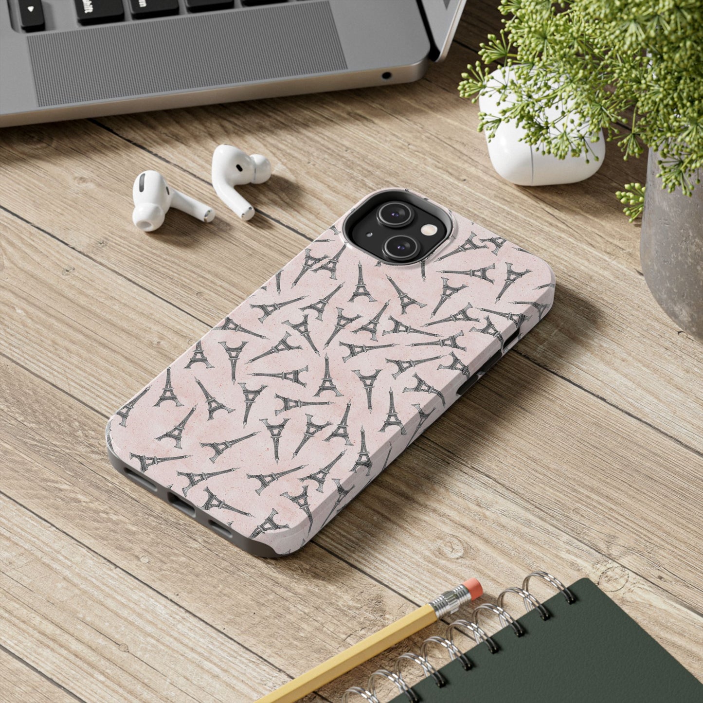 Eifelesque Pink Phone Case