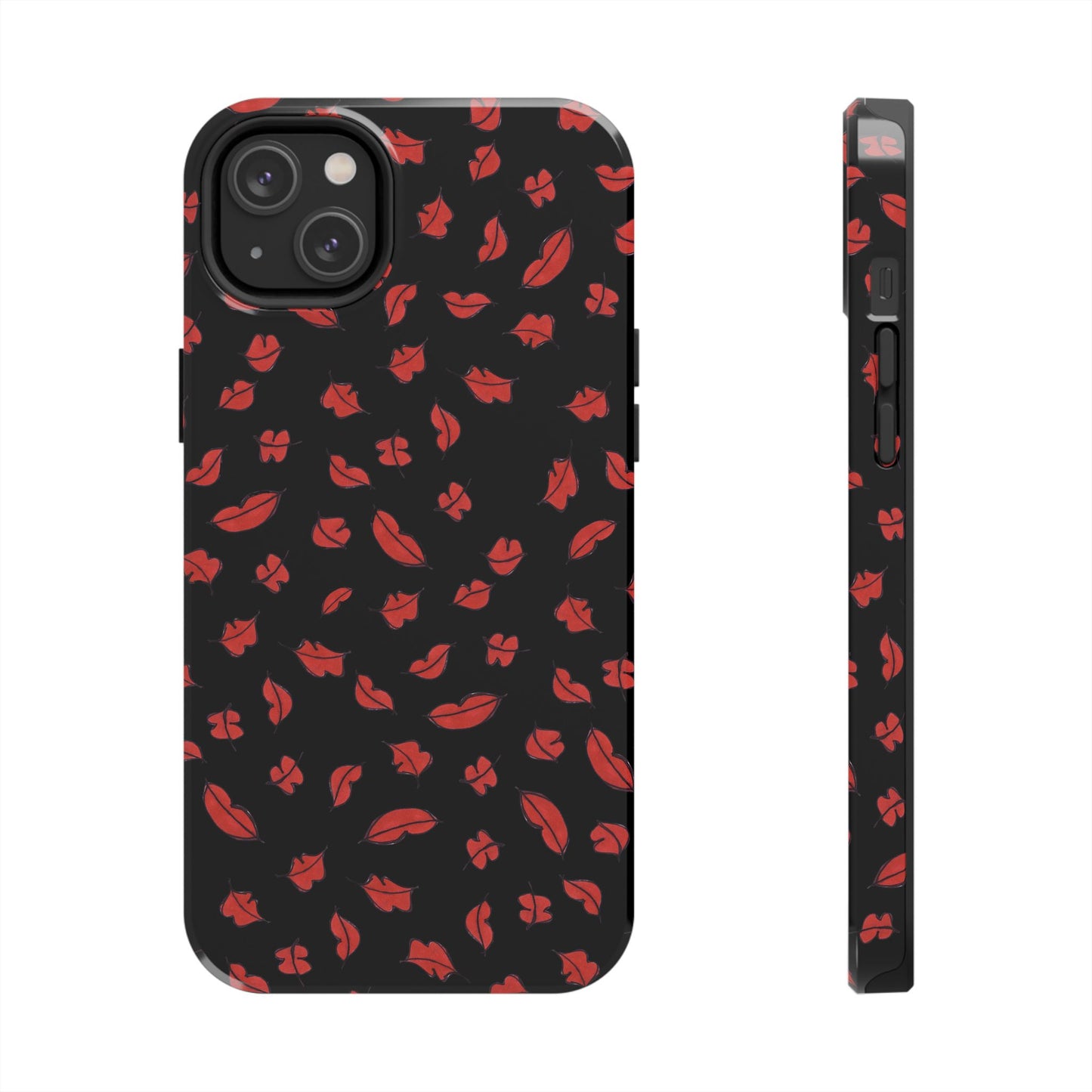 Autumn Lips Black Phone Case