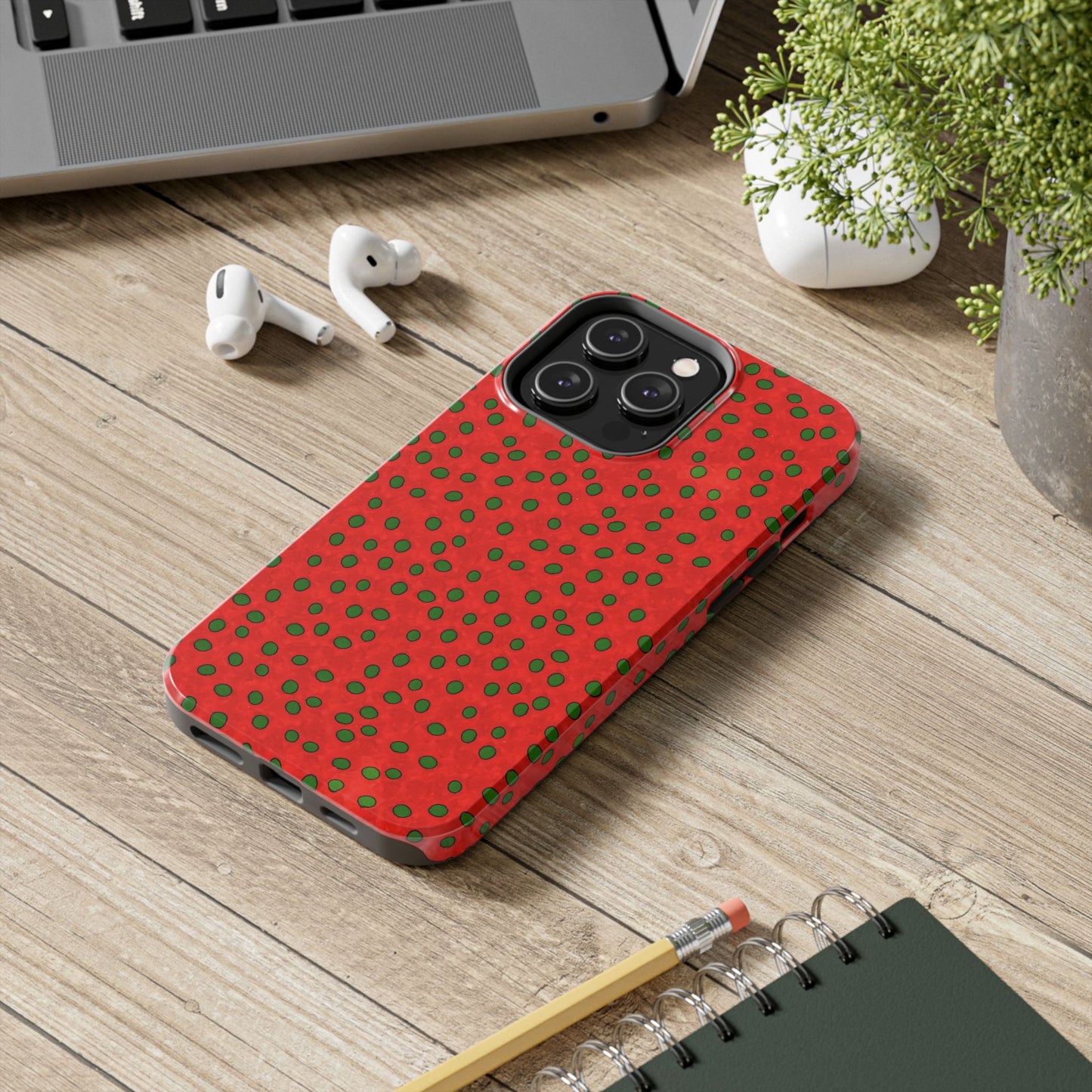 Dot Red / Green Phone Case