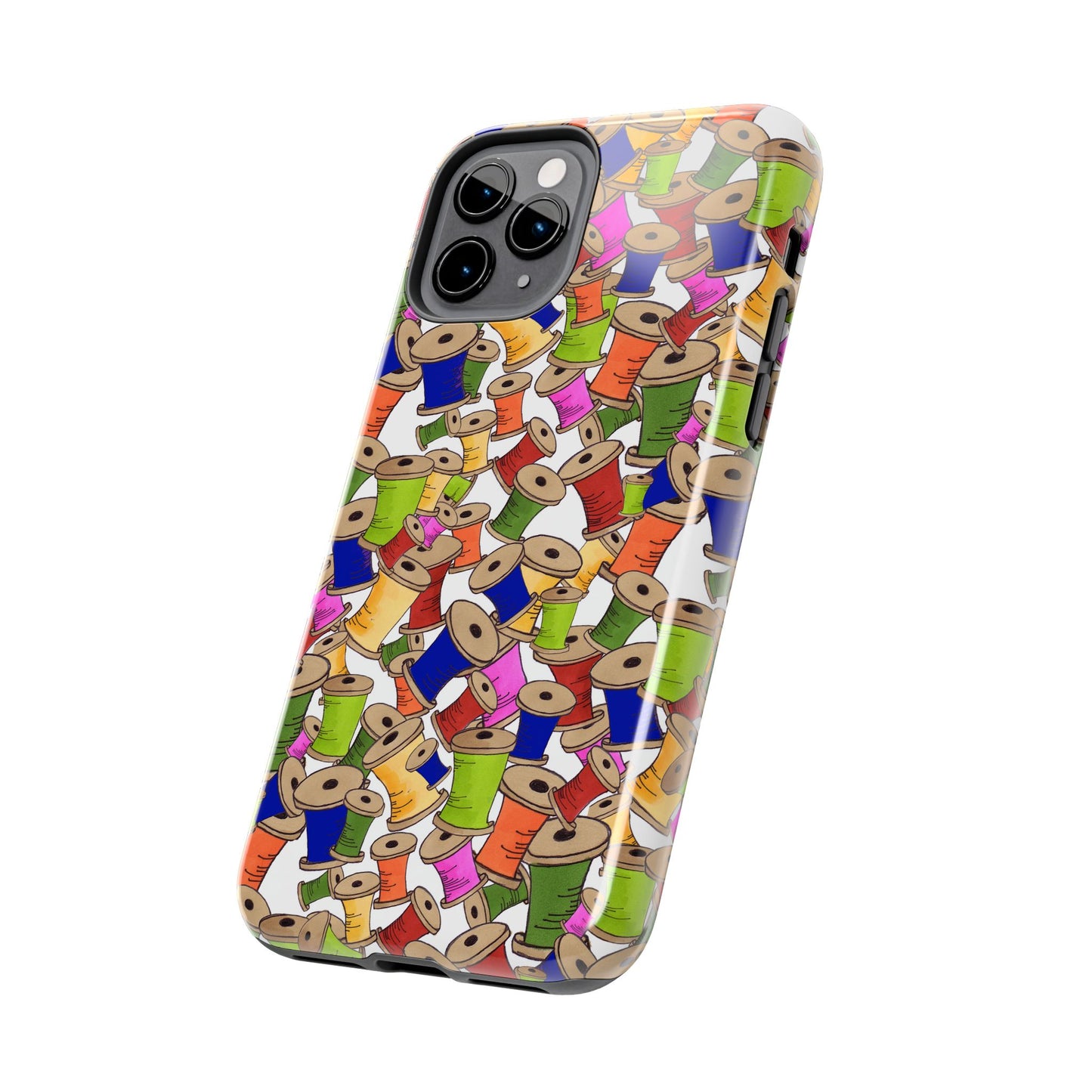 Spoolopoly White Phone Case