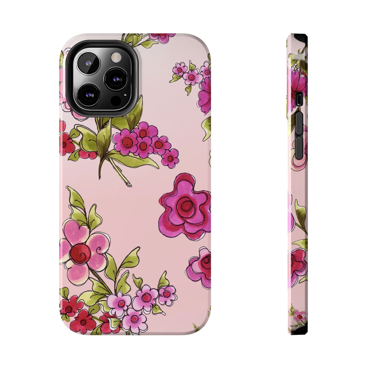Jumbo Floral Pink Phone Case